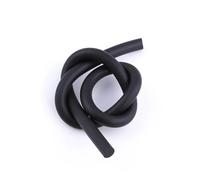 JWOO Strisce di Tenuta Rotonde Tipo O, buona Resistenza alle intemperie, Striscia di Tubo in Schiuma EPDM da 200 cm, Foglio di gommapiuma Rotonda da 4/5/6 mm di Diametro(200cmX4mm)