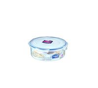 JWP - Contenitore Rotondo, in plastica, 1,6 l, Trasparente