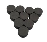 JWQFBC 10 Pezzi di Cuscinetti per Batteria Elettronica, Colonna in Schiuma, Trigger, Accessori per Autopercussione, Facile Da Montare, Adatti per La Pratica, 28x20mm