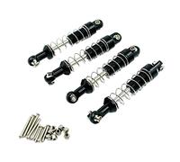 JWQFBC 4 Pezzi Ammortizzatore Metallico per Auto RC Ricambio Estensore Kit Accessorio Funzione Regolabile Molla Coil Stabilità Adatto per Modellismo