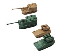 JWQFBC 4X 1/144 Kit di Modelli di Veicoli Puzzle Giochi Modellismo Giocattoli Simulazione per La Collezione di Souvenir per Ragazzi di Micro Landscape, Style E