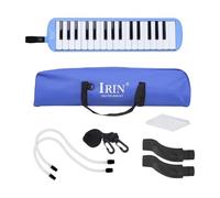 JWQFBC a Bocca con 32 Tasti con Custodia per Il Trasporto, Set Completo, Strumento Didattico, Strumento Musicale Facile Da Suonare per Amici, Blu