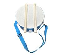 JWQFBC Batteria per Bambini, Giocattolo in Legno con 2 Bacchette, Design Elegante, Strumento Musicale per Bambini, Giocattolo, Regali di per Ba, Blu