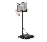 JWQFBC Canestro Basket per Bambini Regolabile in Altezza, Portatile con Base Riempibile e Supporto Regolabilr Interni, Supporto da basket per bambini (0182)