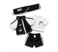 JWQFBC Completo Abbigliamento per Bambola 20 cm, Sottogiacca inclusa, Accessori per bambola