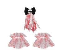 JWQFBC Fermaglio per Capelli di Halloween con Manette, Spaventoso Elemento Decorativo