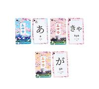 JWQFBC Flashcard Giapponesi, Esempi di Parole, Set per Principianti, Vocabolario, Apprendimento della Lingua, Alfabeto Elementare per La Scuola Elementare, G