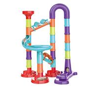 JWQFBC Giocattoli Educativi Pista Palline Blocchi Costruzione Mattoncini Assemblabili Plastica Stimola Abilità Cognitive Adatto per Bambini Regalo Tempo, come descritto, 20x27 cm