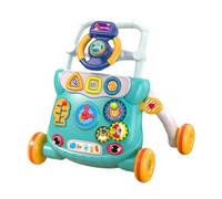 JWQFBC Giocattolo per Bambini Che Cammina E Impara con La Musica, Regalo per Bambini, Macchinina a Rotelle, Giocattolo Educativo E per Imparare a Camminare, verde, Taglia unica