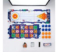 JWQFBC Gioco da Tavolo Portatile per Bambini e, Set 5 in 1 Divertente Mini Gioco Interattivo, 4 in 1 Offerta Speciale