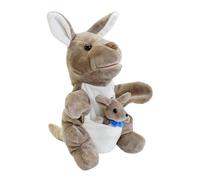 JWQFBC Marionetta a Forma di Animale, Giocattolo Comodo E Adorabile con Bocca Mobile per Ragazzi E Ragazze, Regalo di Compleanno per Spettacoli Teatrali, Papillon Blu