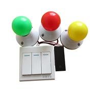 JWQFBC Mini Semaforo con Interruttore, Giocattolo Educativo per Bambini, Idea Regalo per Feste, Luce a 3 Colori n. 5