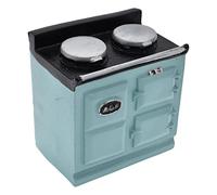 JWQFBC Mobili in Miniatura per Casa delle Bambole 1/12, Accessori per Modelli in Resina, Simulazione di Piccola Stufa a Gas per Cucina, Decorazioni per Casa, Blu