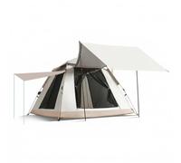 JWQFBC Ombrellone da Spiaggia Automatico, da Spiaggia Portatile 2-in-1, Riparo Solare per 3-8 Persone, Mare Campeggio, 240 * 240 * 155CM
