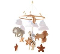 JWQFBC Ornamento Mobile per Culla, Campanellino per Letto, Giocattolo Sensoriale Nordico, Sonagli per Culla per Bambine E Bambini, Decorazioni per La Casa, R