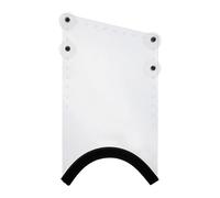 JWQFBC Poggiapiedi per Chitarra, Supporto per L'equilibrio, Fissaggi, Trasparente, Ergonomico, Multifunzionale, Cuscino per Poggiapiedi per Strumenti Mus, M