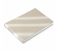 JWQFBC Quaderno a Filo 260 o a Griglia - Blocco Note Impermeabile per Appunti e Disegno - per Progetti, Bianco Riso, Interno a griglia