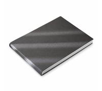 JWQFBC Quaderno a Filo 260 o a Griglia - Blocco Note Impermeabile per Appunti e Disegno - per Progetti, Grigio Nuvola Crepuscolare, Interno vuoto