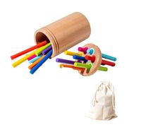 JWQFBC Scatola di Smistamento di Colori E Forme, Giocattolo per L'apprendimento Precoce, Giocattolo per Lo Sviluppo, Giocattolo in Legno Color, Come immagine, Stile a