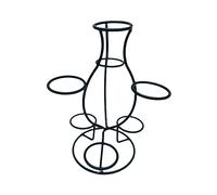 JWQFBC Sette Sfere di Cristallo, Sette Sfere, Supporto, Oggetti di Scena per La Fotografia, Supporto in Metallo, Supporto per Sfere di Cristallo per Showroom, D