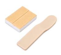 JWQFBC Sollevatore Coperchio WC e Sedile WC, Design Mani Libere Autoadesivo per un Bagno Igienico a Casa, Ufficio, Hotel - Accessori Bagno, Cachi