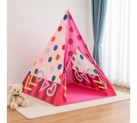 JWQFBC Tenda da Gioco per Bambini Pieghevole, Teepee Indiano Casetta per Interni, Regalo Perfetto
