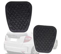 JWRET Pastiglie Pedale Freno Frizione per H-Onda Jazz 2009-2014, Auto Pedale Freno della Frizione 2 Pezzi Gomma Copertura Copripedali Pedali 46545538010