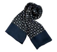 JWSilk Sciarpa lunga in Charmeuse di seta per uomo, 63"x10"