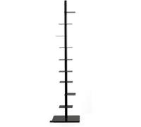JWSYBD Libreria in Metallo A 9 Strati Scaffale Invisibile, Scaffale Portaoggetti in Ferro, Altezza Regolabile, Verticale Da Pavimento Girevole A 360 Gradi Adatta Per Soggiorno Ufficio (Verde chiaro)