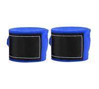 Jwthee 2 Pezzi di avvolgimento da Polso da Boxe da 2,5 m per Uomini, Donne, avvolgimento a Mano di Muay Thai per Guanti da Boxe, Muay Thai, Kickboxing, MMA Team (Azul)