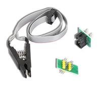 Jwthee Chip flash SOIC8 SOP8 Flash Chip IC Test Clip Programmazione Presa Adattatore Scheda Cavo IC Test Clip Adattatore Flash Chip IC Test Clip Presa Adpter Programmatore per Chip SOP8