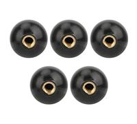 Jwthee Manopola a sfera filettata M10 * 35, 5 pezzi Manopola con dadi con tappo filettato Manopole a sfera con montaggio su foro filettato per la sostituzione della macchina utensile con