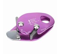 Jwthee Self da discesa per arrampicata in alluminio, Stop Braking Stop Braking Stop alla corda di arrampicata con cravatta per crampetta di cima del morsetto anello di rappel per