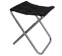 Jwthee Sgabelli da campeggio, sgabello pieghevole con borsa da trasporto, 9,5 × 8,7 × 11 pollici in lega di alluminio da campeggio sedia Samll leggero da campeggio per pescare (24 * 22 * 28 cm)