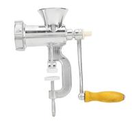 Jwthee Tritacarne Manuale, Tritacarne Insaccatrice per Salsicce a Mano, Macinazione di Carne, Materiale in Lega di Alluminio, Argento, 9,4x5,9x3,5 Pollici, Macinare