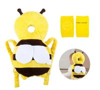 JWTRSVTY Protezione per la Testa del Bambino, Cuscino di Sicurezza Regolabile Testa dei Bambini, Protezione Testa Bambino Primi Passi, Zaino Proteggi Testa Bambino, per Bambini 4-24 Mesi (Ape)