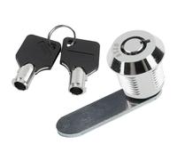 JWVIALEL Serrature per cassetti e armadietti, 16/20/25/30 mm, 2 chiavi, serratura per mobili e porte, 1 pezzo (20 mm)