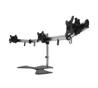 JWVNSKCA Supporto for monitor da 32 pollici con base rotante in lega di alluminio a tre schermi for desktop con ampliamento dello schermo di giunzione MP230SL