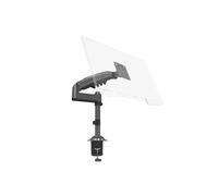 JWVNSKCA Supporto H100 supporto for monitor del computer braccio sospeso colonna di sollevamento supporto telescopico rialzato(Black)