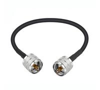 JX Store Cavo coassiale RF UHF Maschio a Maschio Connettore UHF PL259 Maschio a UHF Maschio PL259 RG58 Cavo a spirale 30 cm-20 m