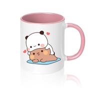 JXAXD Bubu Dudu Tazza 330ml, Tazza in ceramica Bubu Dudu per tè e caffè, Gatto Mochi Tazza classica Miglior regalo Tazze da caffè divertenti