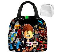 JXBBAAC Lunch Bag, Borsa Frigo Piccola, Borsa Termica per Alimenti, Pranzo Portatile Billetera, Billetera Porta Pranzo Carino Portatile Impermeabile per Studenti Scuola Picnic Cibo Bevanda Frutta