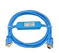 JXCHSWOU 1 PC PC-PPI Cavo di Programmazione S7-200 Adatto Cavo seriale Cavo di conversione RS232-RS485 Cavo di Download PC/PPI Cale PCPPI(Gold Plated Type,2M)