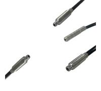 JXCHSWOU 1 pz M3 M4 M6 unità in Fibra Ottica Riflettente a Fascio Passante Sensore in Fibra Ottica Cavo da 1 m 2 m Testa in Fibra Ottica for sensore in Fibra Ottica(FND-M601)