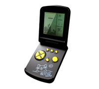 JXD 3,5" Console di gioco a Blocchi Design Esclusivo a Ribalta 26 Giochi Retrò Mattone Puzzle Difficoltà/velocità Regolabili Giocattoli Educativi per Bambini Regali di Natale/Festività (Nero)
