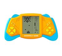 JXD Aspetto Alato Console di Gioco Retrò a Mattoncini Contiene 2574 Giochi a Blocchi Console di Gioco Portatile Gioco Elettronico Cubo Giochi Puzzle Intrattenimento Regali per Bambini/Studenti(Blue)