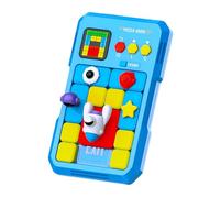 JXD Puzzle Huarongdao 3D Console per Videogiochi Giocattolo Educativo Elettronico Genitore-figlio Blocchi da Costruzione Digitali Gioco di fuga dal labirinto Regalo di Compleanno/vacanza