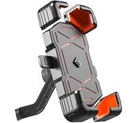 JXDYY Porta Cellulare Moto per BMW R Nine TR nineT Rnine T RNINET, Antivibrazione Porta Telefono Moto Rotazione 360°, Portatelefono per 4,7-7,2" Smartphone,B-Orange