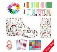 JXE 8 in 1 accessori per fotocamera Fujifilm Instax Mini 7S/7C (custodia per cactus fenicottero/obiettivo ravvicinato/album/cornici da appendere alla parete/adesivi per pellicola/adesivi angolari)