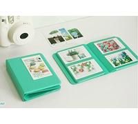 JXE Candy Color Macaron Fuji Instax Mini Album Libro Per Instax Mini7s 8 9 25 50s Film - Verde
